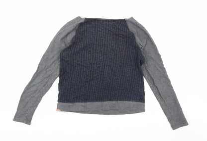 Gap Womens Multicoloured Geometric Jersey Pullover Sweatshirt Size S