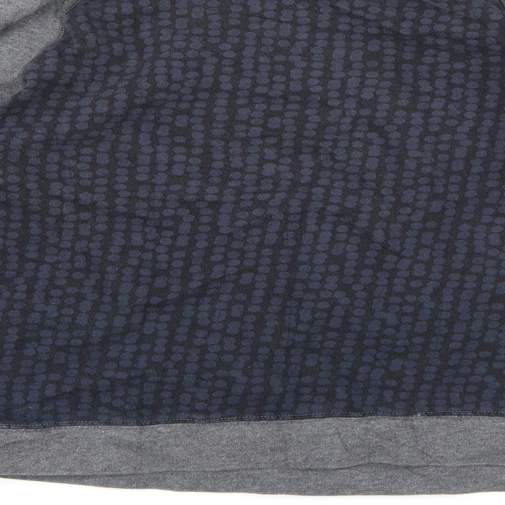 Gap Womens Multicoloured Geometric Jersey Pullover Sweatshirt Size S