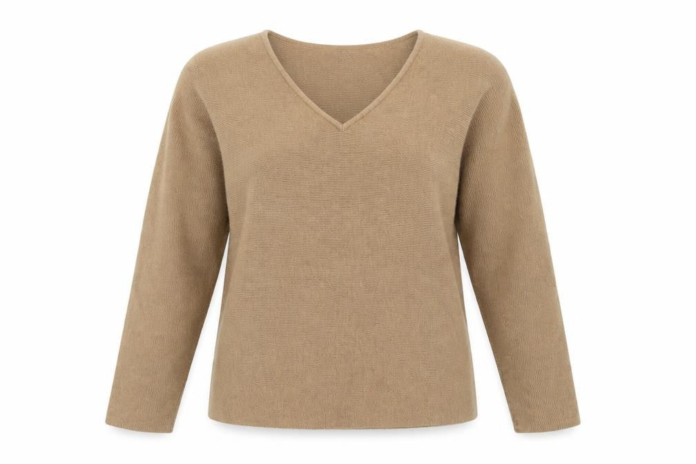 H&M Womens Brown  Knit Pullover Jumper Size S