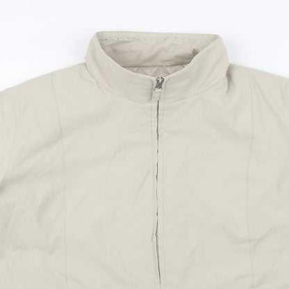 Womens UK Size M Bonmarché Ivory Overcoat