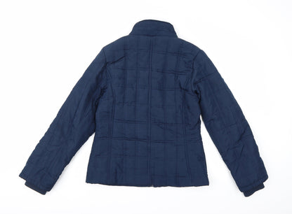 South Womens Blue   Overcoat Coat Size 10