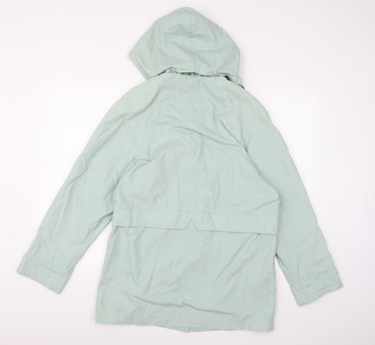 Klass Collection Womens Blue   Overcoat Coat Size 10