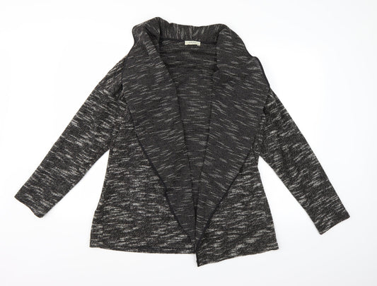 Papaya Womens Black  Knit Jacket Coatigan Size M