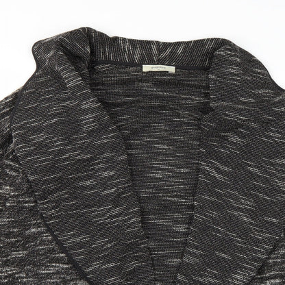 Papaya Womens Black  Knit Jacket Coatigan Size M