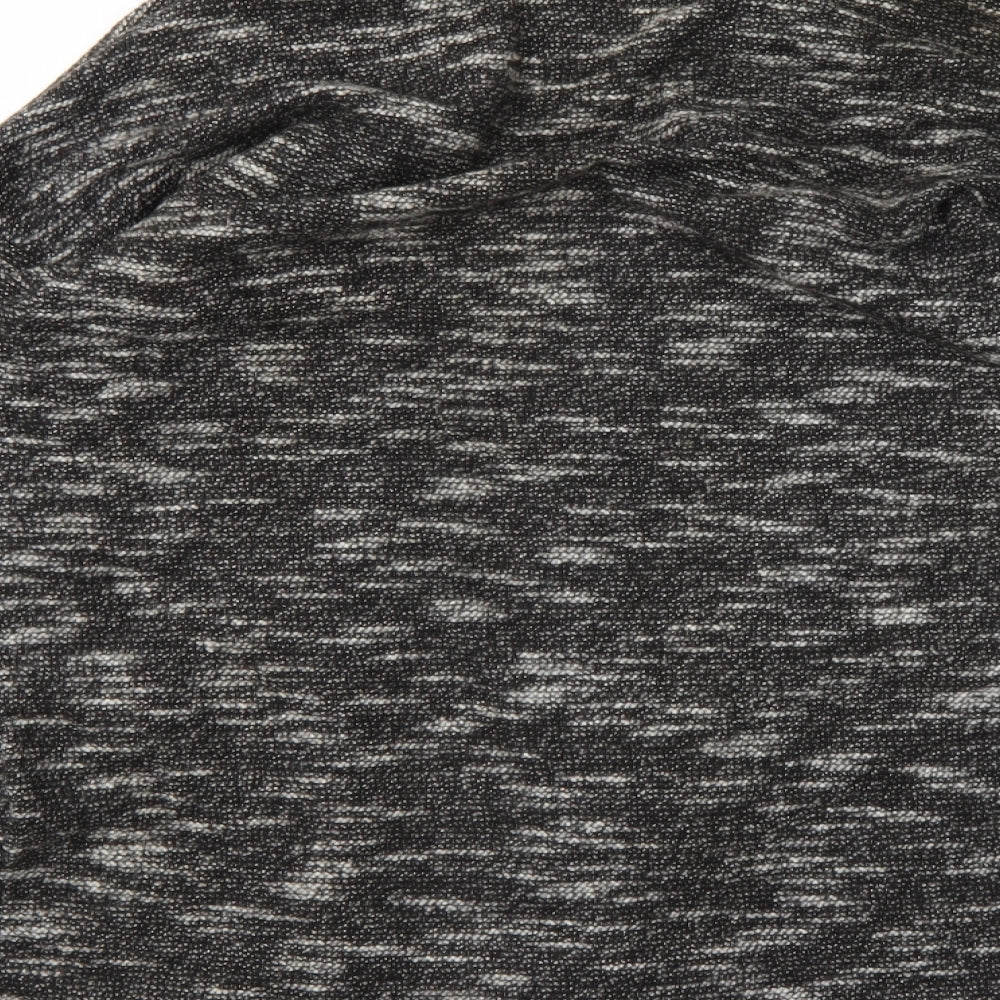 Papaya Womens Black  Knit Jacket Coatigan Size M