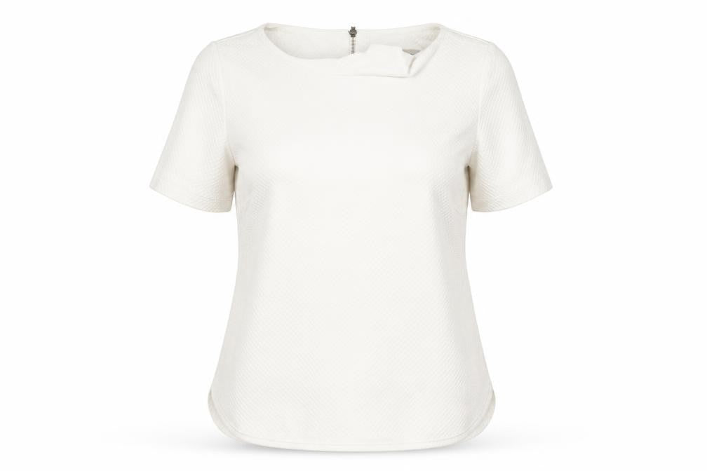 Womens UK Size 10 Marks and Spencer Beige Basic Polo