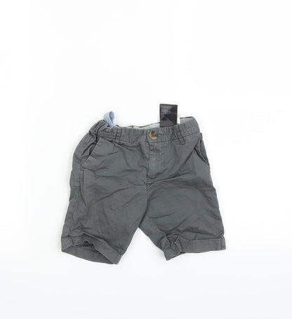 H&M Boys Black   Chino Shorts Size 2-3 Years