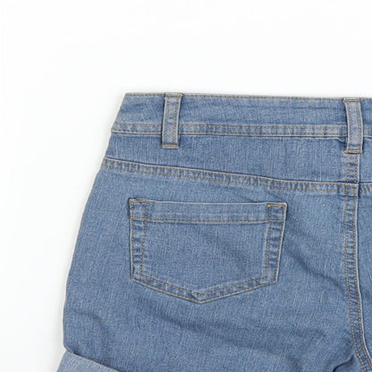 Heart and Soul Womens Blue   Cut-Off Shorts Size 6