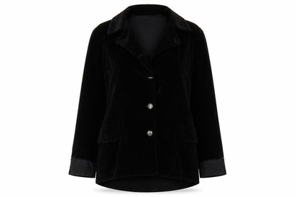 modele Womens Black   Overcoat Coat Size 12