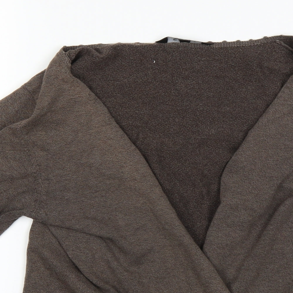 EAST Womens Brown   Cardigan Jumper Size 14