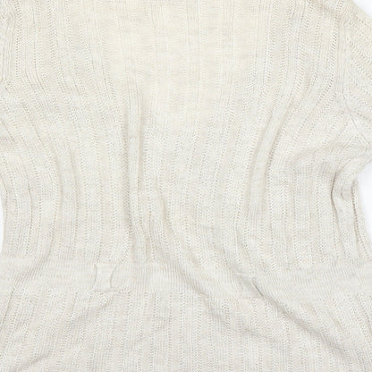 Per Una Womens Beige   Pullover Jumper Size 16