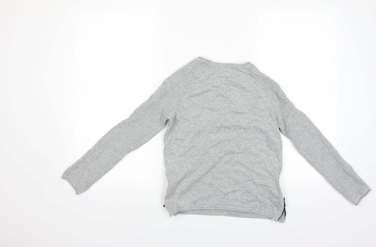 Primark Boys Grey   Pullover Sweatshirt Size 10 Years