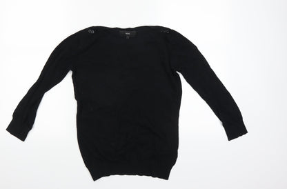 NEXT Womens Black   Pullover Jumper Size 36