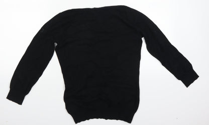 NEXT Womens Black   Pullover Jumper Size 36