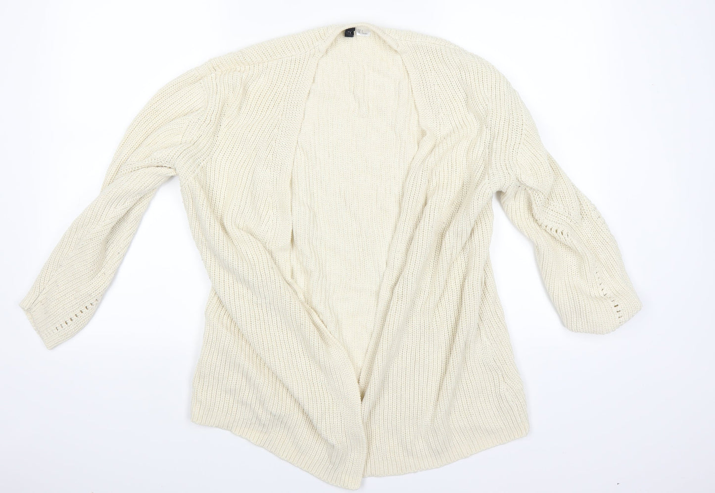 Divided Womens Beige   Cardigan Jumper Size 10
