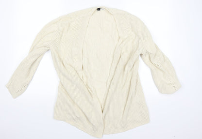 Divided Womens Beige   Cardigan Jumper Size 10