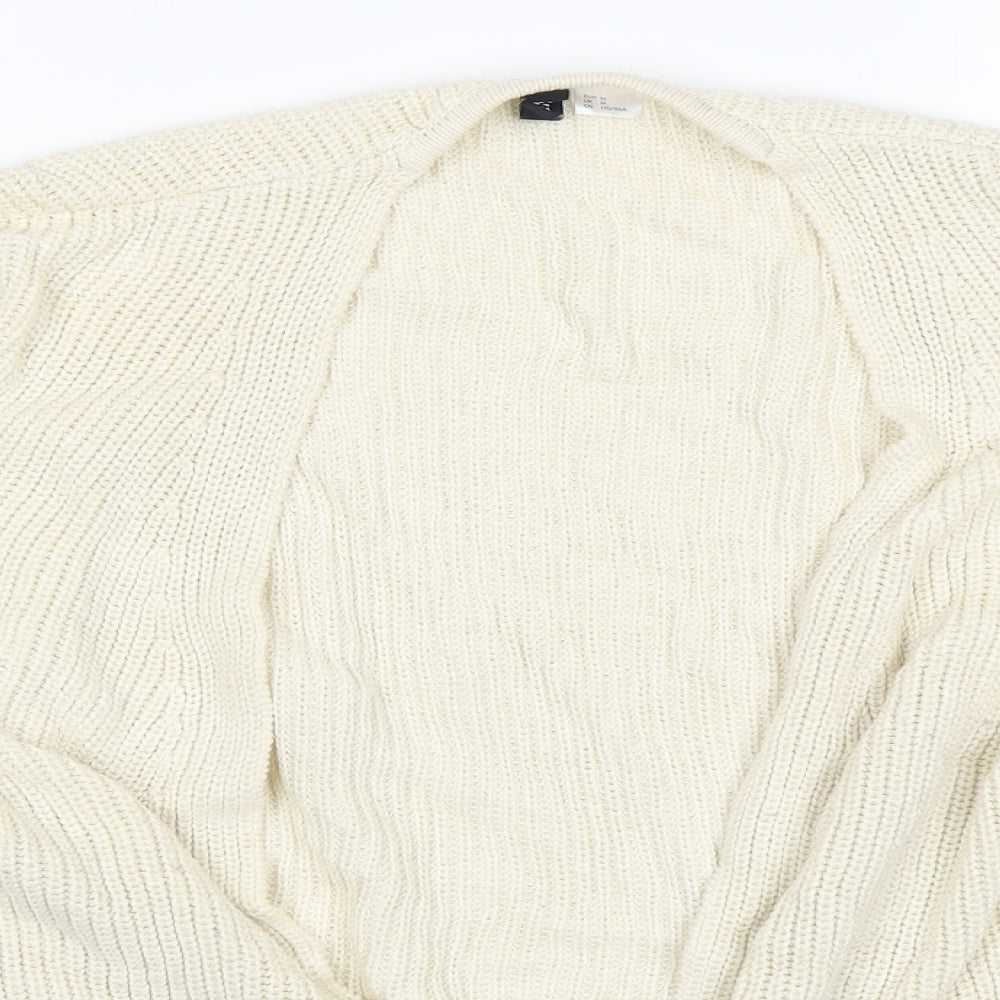 Divided Womens Beige   Cardigan Jumper Size 10
