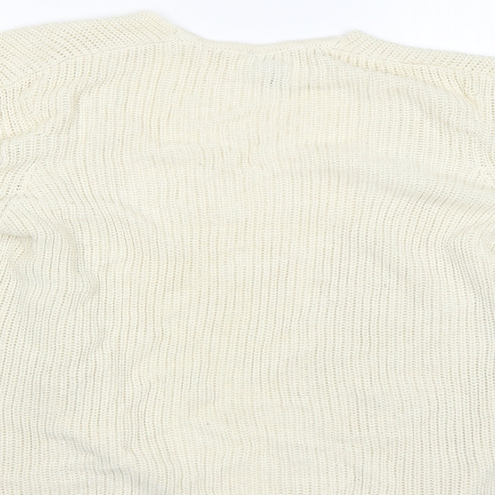 Divided Womens Beige   Cardigan Jumper Size 10