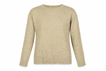 Marks & Spencer Womens Beige   Pullover Jumper Size 14