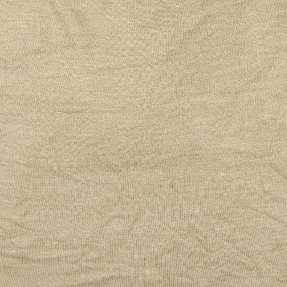 Marks & Spencer Womens Beige   Pullover Jumper Size 14