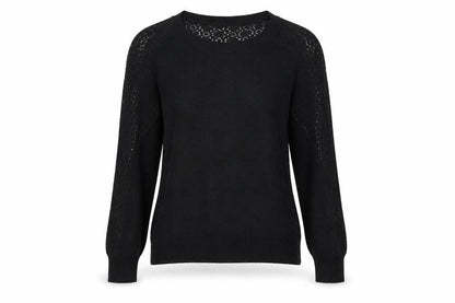 Great Plains Womens Black   Pullover Jumper Size S
