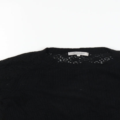 Great Plains Womens Black   Pullover Jumper Size S