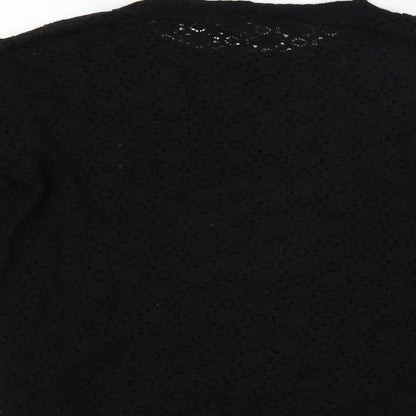 Great Plains Womens Black   Pullover Jumper Size S