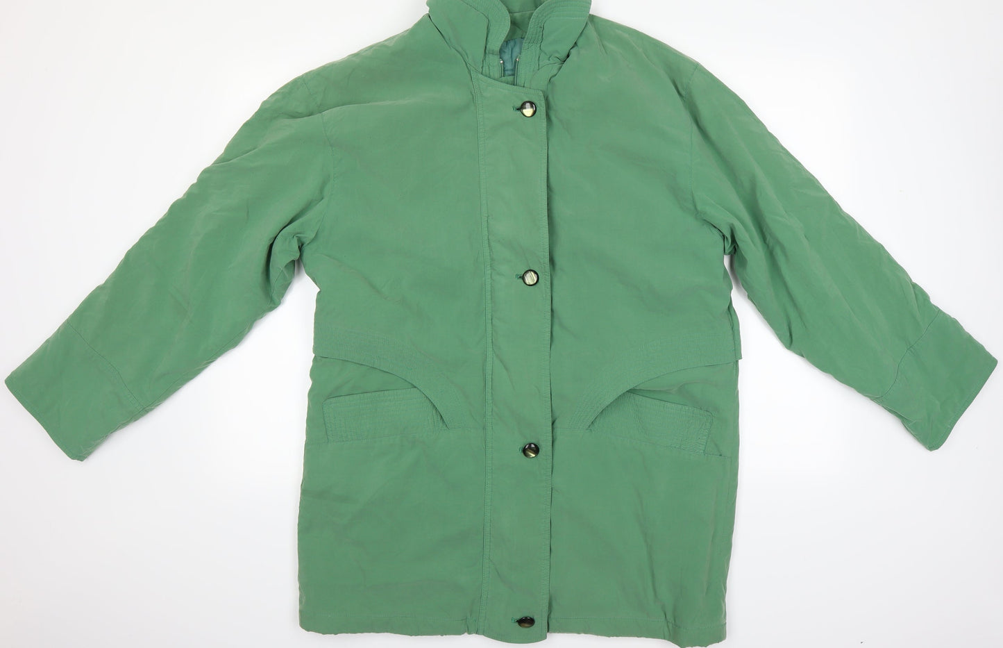 Klass Womens Gold   Overcoat  Size 10