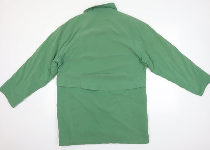 Klass Womens Gold   Overcoat  Size 10