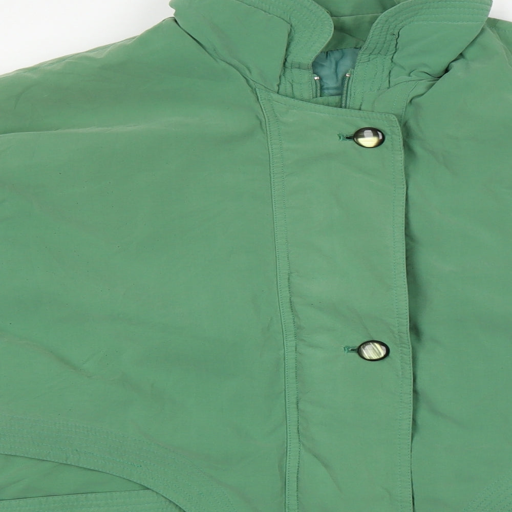 Klass Womens Gold   Overcoat  Size 10