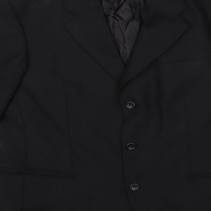 andrew houston Mens Black   Jacket Blazer Size 40