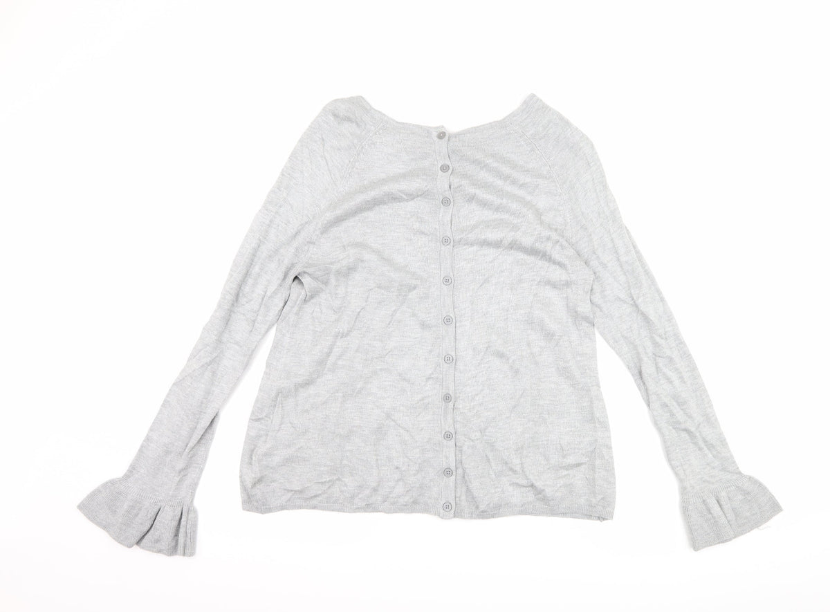 Marks & Spencer Womens Grey   Pullover Jumper Size 12