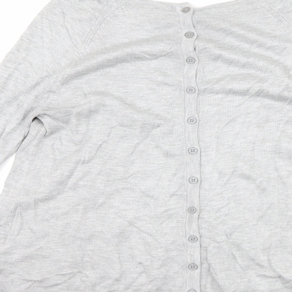 Marks & Spencer Womens Grey   Pullover Jumper Size 12