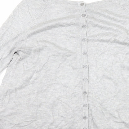 Marks & Spencer Womens Grey   Pullover Jumper Size 12