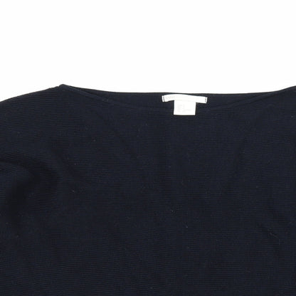 H&M Womens Blue   Pullover Jumper Size S