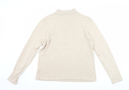 Sarah Hamilton Womens Beige   Pullover Jumper Size L