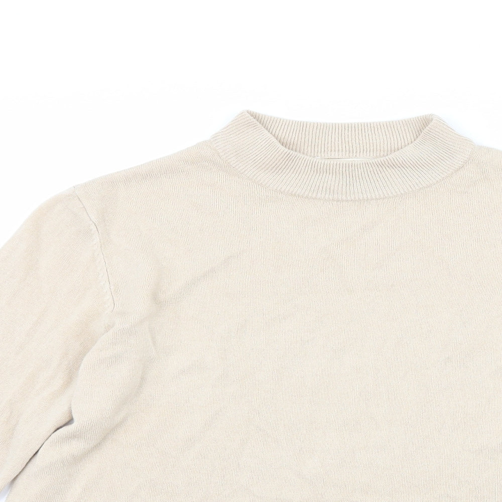 Sarah Hamilton Womens Beige   Pullover Jumper Size L