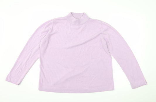 BM collection Womens Purple   Pullover Jumper Size L