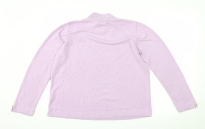 Bonmarché Womens Purple Pullover Jumper Size L