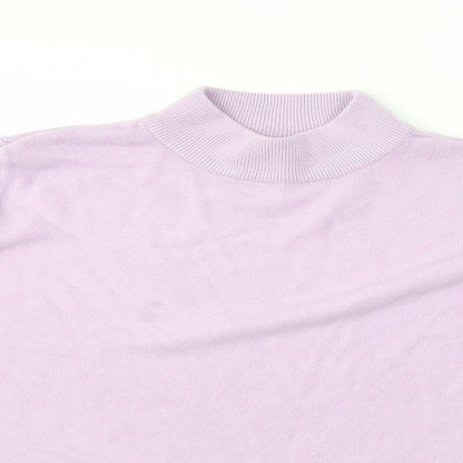Bonmarché Womens Purple Pullover Jumper Size L
