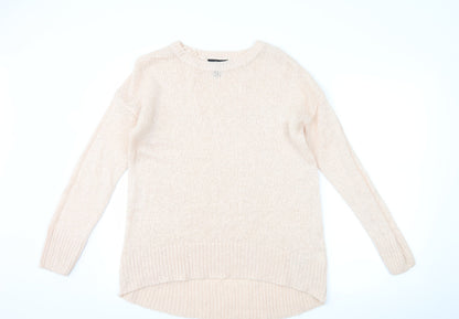 New Look Womens Pink   Pullover Jumper Size M