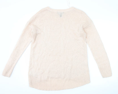 New Look Womens Pink   Pullover Jumper Size M