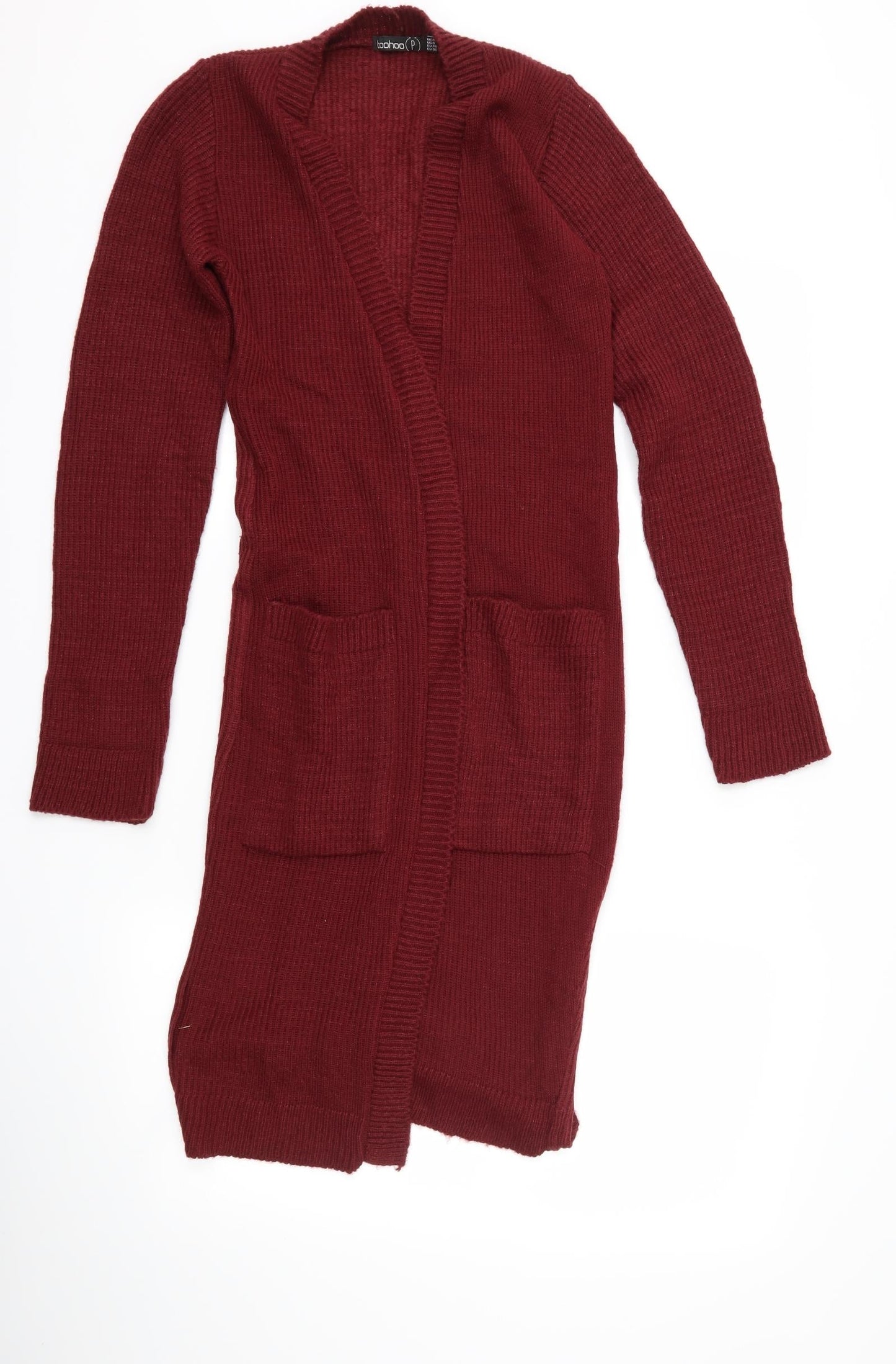 Womens UK Size 4 Boohoo Red Jacket