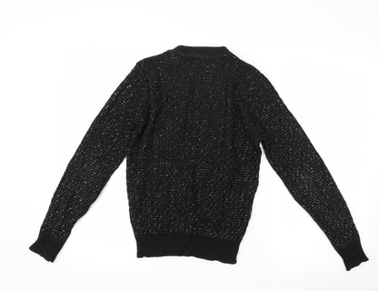 Preworn Womens Black   Pullover Jumper Size 10