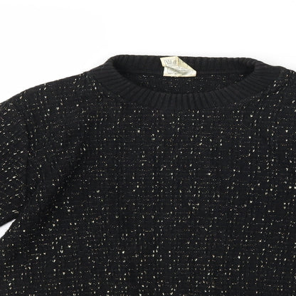 Preworn Womens Black   Pullover Jumper Size 10