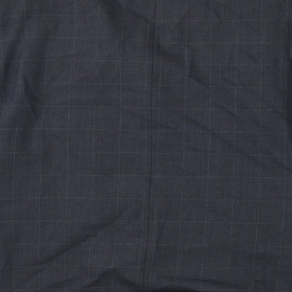 moorecroft Mens Grey Check  Jacket Suit Jacket Size 42