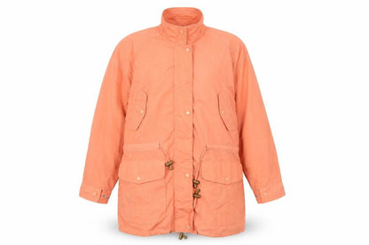 nouveau Womens Orange   Overcoat Coat Size 10