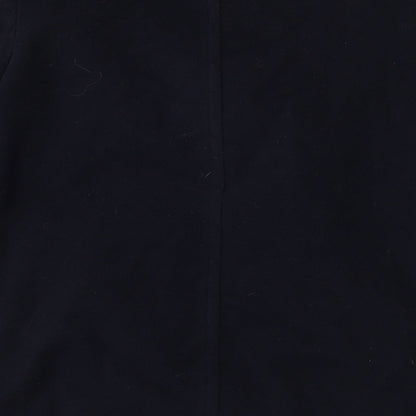 Womens UK Size 10 St Bernard Blue Overcoat