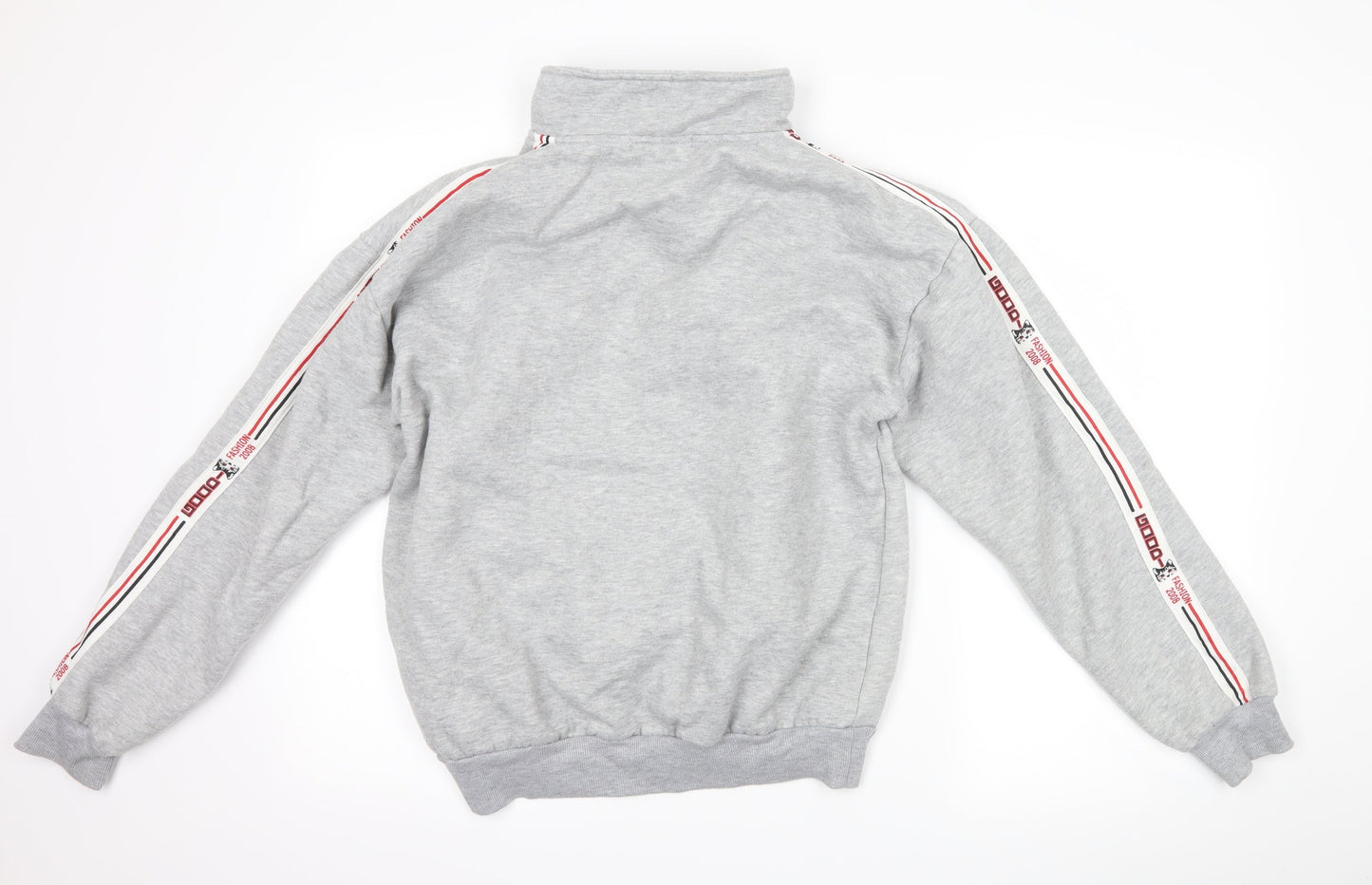 Fashion Womens Grey   Henley Sweatshirt Size L