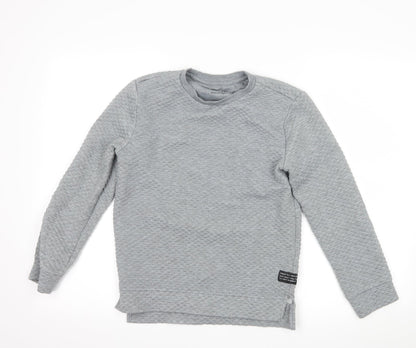 Primark Boys Grey   Pullover Sweatshirt Size 11-12 Years